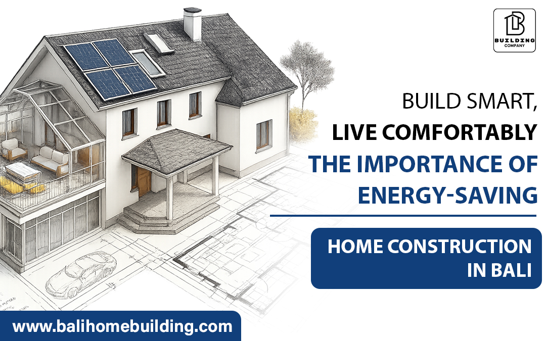 Build Smart, Live Comfortably: The Importance of Energy-Saving Home Construction in Bali